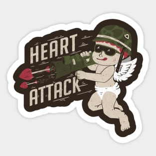 Heart Attack Sticker